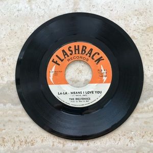 VINTAGE 45 RPM VINYL RECORD BY DELFONICS - LA LA - MEANS I LOVE YOU